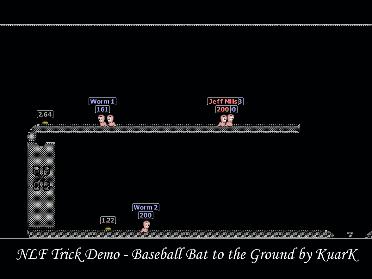 Baseball Bat - Kick  to the Ground