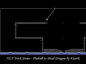 Pixel Move - Pinball to Pixel to Dragon - Click to enlarge