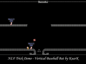 Baseball Bat - Vertical Kick - Click to enlarge
